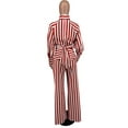 thumbnail image 6 of Striped Pattern Pant Set (S, MultiBlack), 6 of 8