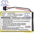 thumbnail image 4 of CameronSino Batterie pour Navigateur 70 Easy 70 Plus 70 Premiun Compatible avec Navigateur Topaz TOPAZPCZF1045003501 GPS, Batterie de Navigateur 1200mAh, 4 of 5