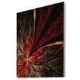 thumbnail image 1 of Design Art - Fleur Fractale Jaune et Rouge, 1 of 5