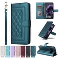 thumbnail image 5 of Leather Wallet With Card Holder Zipper Phone Case For Redmi Note 12R PU Leather Magnetic Handbag Zipper Pocket Card Slots, 5 of 9