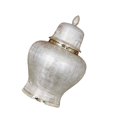 thumbnail image 3 of Tarro de jengibre de porcelana, bote de té de cerámica, lata para sala de estar, regalo de oficina S, 3 of 9