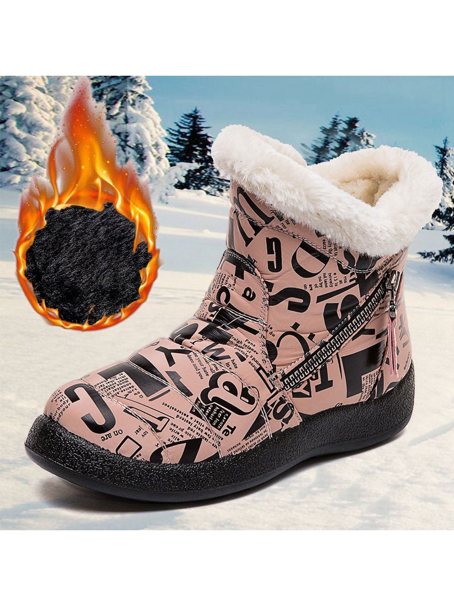 Snow Boots Waterproof Outdoor Non-Slip 