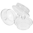 thumbnail image 2 of 3pcs Tea Pot Glass Lids Tea Kettle Replacement Glass Lid Tea Pot Replacement Covers, 2 of 6
