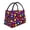 Colorful Hearts, variant on Vsdgher Colorful Outer Space Print Insulated Reusable Bags with Sturdy Zipper and Handles, Foldable Totes for Hot or Cold Food Bring or Delivery