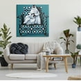 thumbnail image 2 of Stupell Industries Pair Penguins Relaxing Head Pat Patterned Sofa Chair Graphic Art Gallery Wrapped Canvas Print Wall Art, Design by Kamdon Kreations, 2 of 7