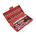 thumbnail image 4 of Juego de 46 destornilladores con llave de trinquete de 1/4'' para mantenimiento de automóviles, kit de herramientas de reparación de automóviles, 4 of 8