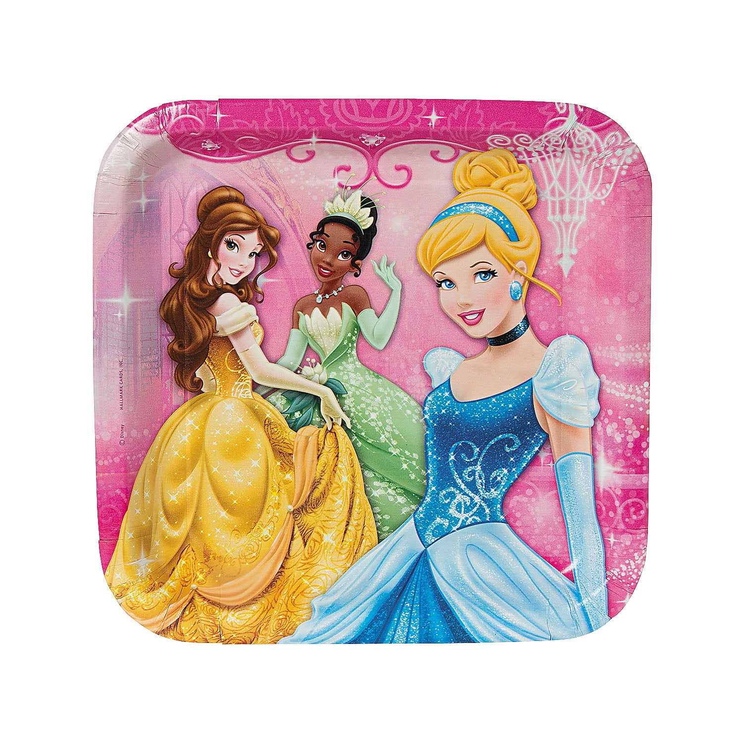 Disney Princesses Dinner Plates Party Supplies 8 Pieces Walmart