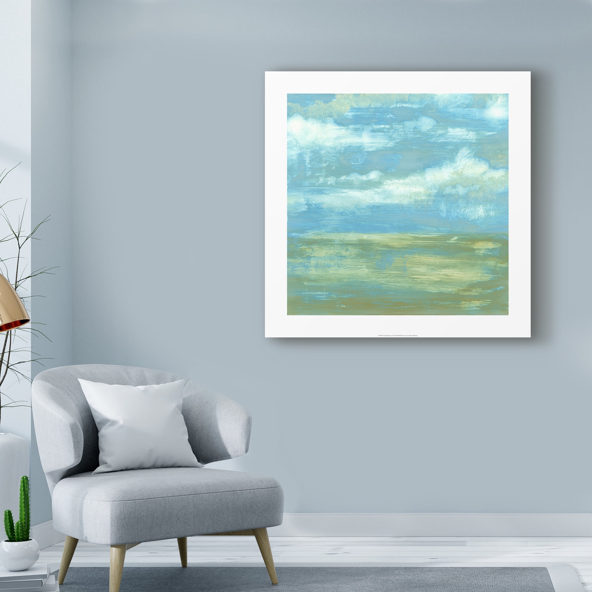 Trademark Fine Art 'Cloud Striations I' Canvas Art by Jennifer Goldberger