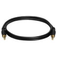 thumbnail image 2 of Cmple - 3.5mm Aux Audio Cable Stereo 3 ft AUX Cable Male to Male Speaker Cable Auxiliary Cord Adapter for Car, Phone, Headphones - Black, 2 of 9