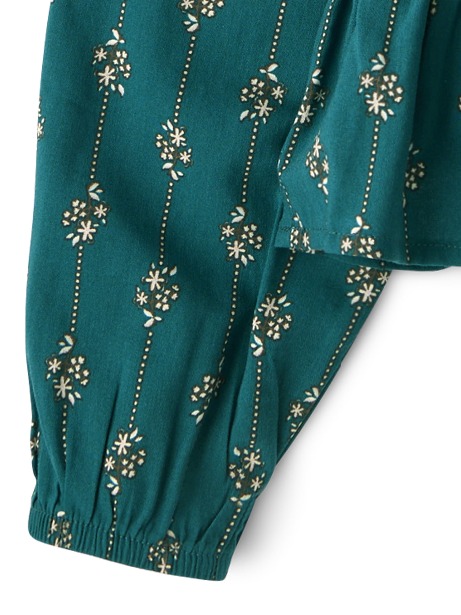 The Children's Place Girls Long Sleeve Floral Ruffle Top, Sizes XS-XXL