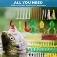 thumbnail image 4 of CHOK Gear Tackle Box Attractants Fishing Lures for Bass Trout  302 Count, 4 of 7