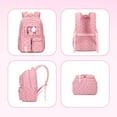 thumbnail image 7 of Soda Candy Corduroy School Backpack Cute Bookbag for Middle School Students Book Bag Kawaii Ita Backpacks with Reinforced Thick Strap, Pink Strawberry, 7 of 7