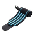 thumbnail image 1 of Qarigey Boodun Sport Bandage Muñequera ajustable Muñequera Wrap Vendaje Gimnasio Correa elástica Tenis Muñeca Soporte de seguridad Ropa, zapatos y accesorios Miscelánea azul Qarigey PS14022-04, 1 of 6
