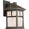 Forte 1 Light Cast Aluminum Outdoor Wall Lantern in Painted Rust - 1873-01-28
