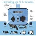 thumbnail image 3 of Powermax 200W Push Button Start Power Station, USB Ports, 3 of 8