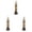 Brown1, variant on Loud Bear Bells with Magnetic Silencer for Hiking Camping Climbing Biking Survival Emergency Safety Alarm Deterrent Lightweight Durable Hanging Bell for Backpack Outdoor Adventure