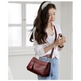 thumbnail image 4 of PEACNNG Trend the 2023 Spring Collection of Women's Bags - Embroidered Rhombic Patterns, Threaded Elegance, and Versatile Styles for Small Shoulder Bags, 4 of 5