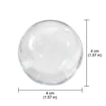 thumbnail image 3 of 2 Pack Coconut Oil Malt Syrup Clear Squishy Ball, Translucent Slow Rising Decompression Sphere, Soft Sensory Fidget Pal, 3 of 7