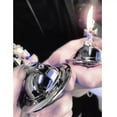 thumbnail image 4 of Vivienne Westwood Pendant Lighter Gas Lighters Two Orb Chains, Gift Box, Silver, 4 of 6