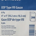 thumbnail image 7 of Kendall Dermacea Sterile IV Sponge Pre-Cut T-Slit, 6-Ply, 2's, 2 x 2 Inch, Box of 70, 7 of 7