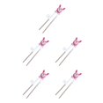 thumbnail image 3 of Cateissary Palillos de metal Acero inoxidable Utensilio de comedor profesional Accesorio de entrenamiento para principiantes Artesanía Vajilla linda Rosa Type2 NO2 Cateissary CBP392824, 3 of 6