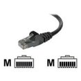 thumbnail image 2 of Belkin - Patch cable - TAA Compliant - RJ-45 (M) to RJ-45 (M) - 25 ft - UTP - CAT 6 - snagless, stranded - black, 2 of 2