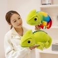 thumbnail image 6 of Realistic Plush Chameleon Stuffed Animal Toys, Easter Lizard Stuffed Animal Plush Pillow Decoration, 6 of 6