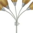 thumbnail image 4 of Mainstays 5-Light Floor Lamp, Silver with Copper Shade, 4 of 4