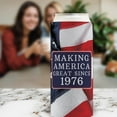 thumbnail image 5 of Fiftieth Birthday Gifts Making America Great Since 1976 24-Pack Ultra Slim Can Drink Thermocoolers Party Pack, 5 of 8