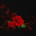 thumbnail image 2 of CafePress - Red Roses Maternity Dark T Shirt - Maternity Dark T-Shirt, 2 of 3