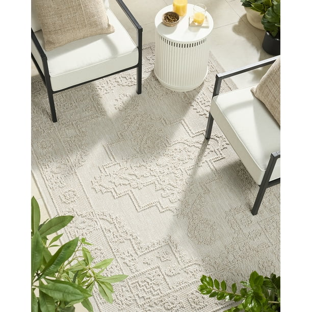 My Texas House Nora Outdoor Area Rug 7'10 x 10' - Walmart Business