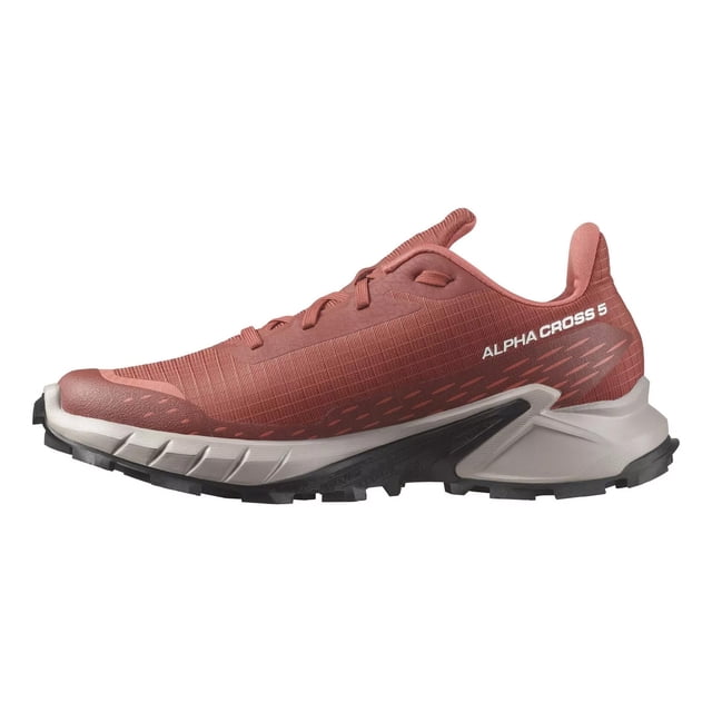 Tenis Salomon Dama Ashes Of Roses Alphacross 5 W L47313600 rojo 24.5