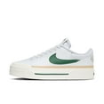 thumbnail image 2 of Nike Wmns Court Legacy Lift Women's Trainers, White Pink, 9 US, 2 of 5