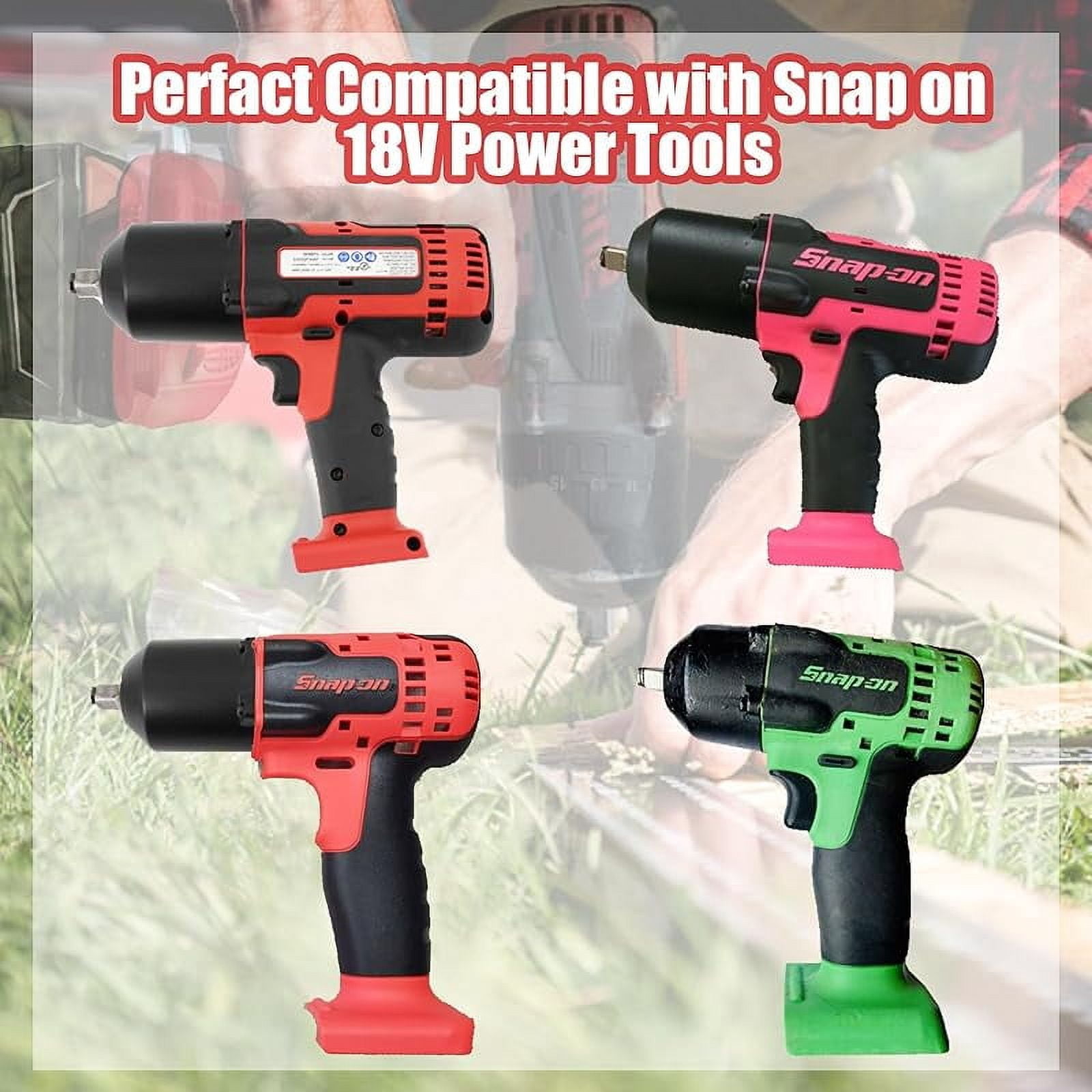 Adapter for De*Walt 20V & for Mil*wau*kee M18 18V Li-on Battery Convert to for Snap-on 20V Power Tool