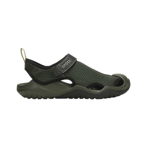 Crocs - Men's Crocs Swiftwater Mesh Deck Closed Toe Sandal - Walmart ...