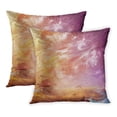 thumbnail image 1 of BOSDECO The Flying Turtle One Story of Song Sea Series Removed Little Kid Dog in You Need Scene Fantasy Topic PillowCase Pillow Cover 18x18 inch Set of 2, 1 of 1