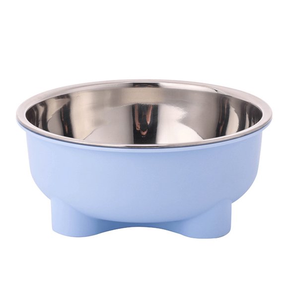 Nkmbld Elevated Dog Bowls, Large Capacity Pet Bowl with Non-Slip Quiet Bottom, Pet Food Scoop Water and Food Feeder Bowls for Dogs Cats