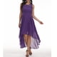 thumbnail image 5 of Gibobby Vestidos largos elegantes Vestido de mujer sin mangas fiesta playa sexy vestido(Morado,G), 5 of 5