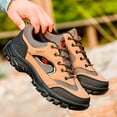 Men’s Hiking Shoes Outdoor Walking Shoes Breathable Trekking Trails