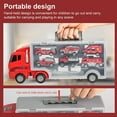 thumbnail image 3 of Alloy Fire Engine Toy Truck with Pull Back Function for teenager - Christmas Gift-HAPDEN, 3 of 4