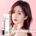 thumbnail image 4 of Makeup Primer Cream Invisible Pores Brighten Skin 30g Makeup Base Tone New A0 A9E7, 4 of 10