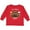 Red, variant on Inktastic My First Groundhog Day- Cute Boys or Girls Long Sleeve Toddler T-Shirt