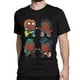 thumbnail image 1 of ¡Domo Kun Rockers! Camiseta para hombre y mujer, dibujos animados, Domo marrón, divertidas camisetas de cuello redondo, ropa de algodón., 1 of 7