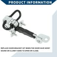 thumbnail image 6 of Unique Bargains Door Check Strap Stopper Limiter No.50512114 for Alfa ROMEO 2000-2010 3 Door Door Check Bracket Stop, 6 of 6