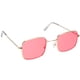 thumbnail image 3 of Gafas de sol con montura cuadrada retro Gafas creativas Gafas de fiesta decorativas Gafas de playa para mujeres Mujeres (Rojo), 3 of 5