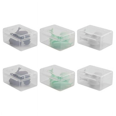 6 Pairs Great Waterproof Ultra Comfy Earplugs,Swimming Ear Plugs,Reusable Silicone Ear Plugs for