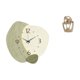 thumbnail image 1 of Reloj de pared,Reloj de pared silencioso Reloj de pared nórdico Decoración del hogar,Relojes decorativos para pared,oficina,aula,hogar.,Estatua abstracta,Estatua abstracta para decoración, 1 of 8