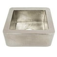 thumbnail image 3 of Native Trails Cabana Brushed Nickel Rectangular Bar/ Prep Sink, 3 of 5