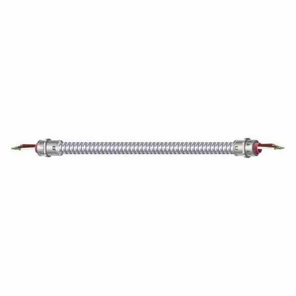 Southwire MetalCladWhip,MC,12AWG,3/8inLockNut,6ft 55294001