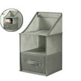 thumbnail image 1 of Dvruxg Hanging Fabric Closet Organizer, Foldable Drawer Boxes, Wall Mounted Clothes Storage System for Bedroom Use, 1 of 5